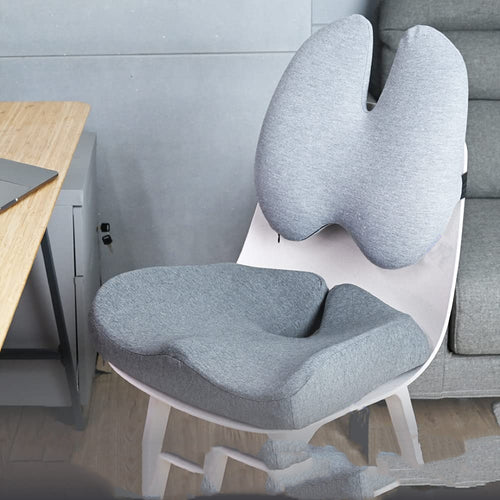 Memory foam seat cushion for car, office chair, and lower back support